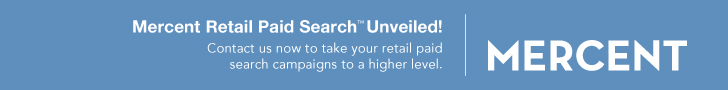 Mercent Retail Paid Search™ Unveiled! Contact us now to take your retail paid search campaigns to a higher level.