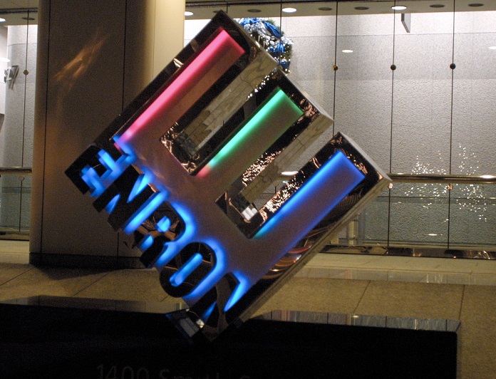 Enron sign