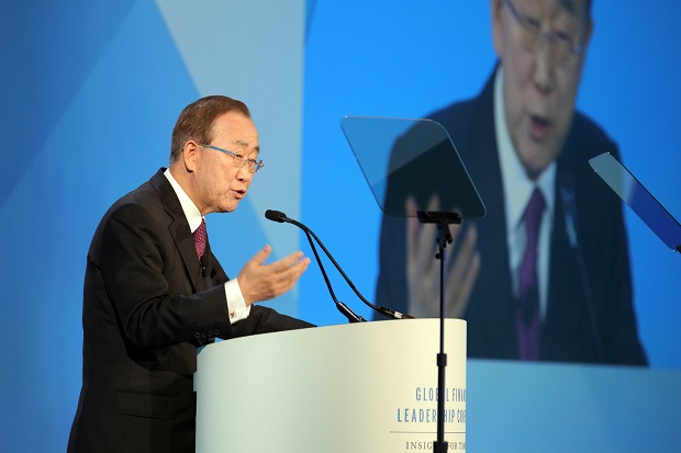 Ban Ki-Moon speaks at GFLC 2017