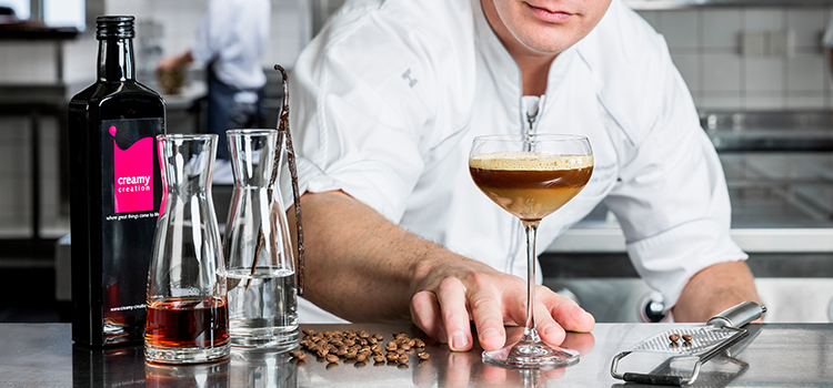 Creamy Creation joined forces with Onno Komeijer, 2-star Michelin chef, to tap into the millennial-driven, growing trend of iced coffee with a fresh and sophisticated Espresso Martini