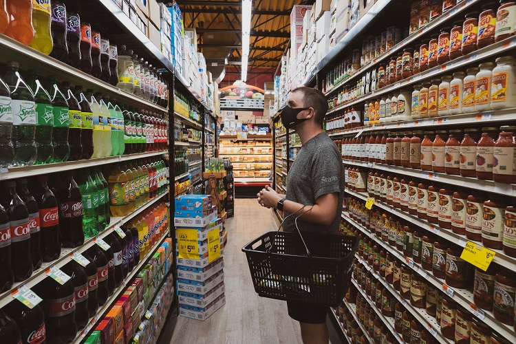Shifts in food shopping behaviors due to COVID-19