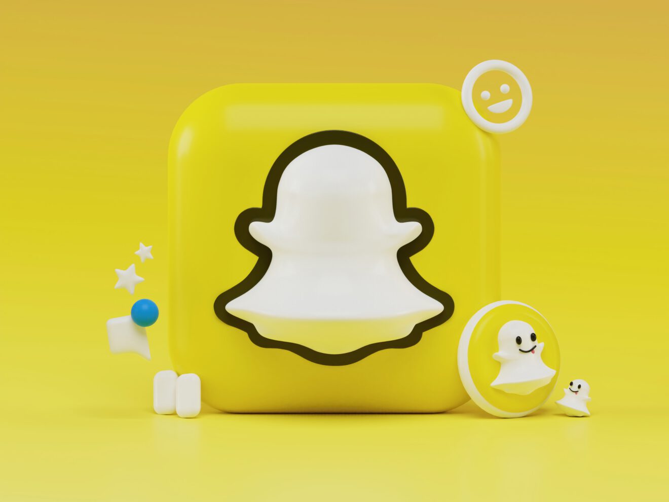 Snapchat's logo is displayed
