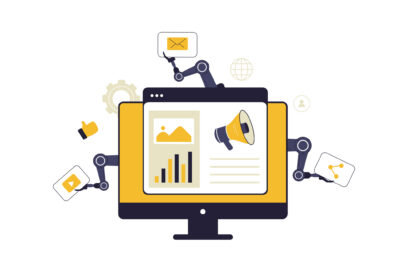 Marketing Automation and Digital Strategy Illustration via Hengki Lestio/Getty Images. Used for SmartBrief Marketing Original headlined: Small businesses investing in marketing