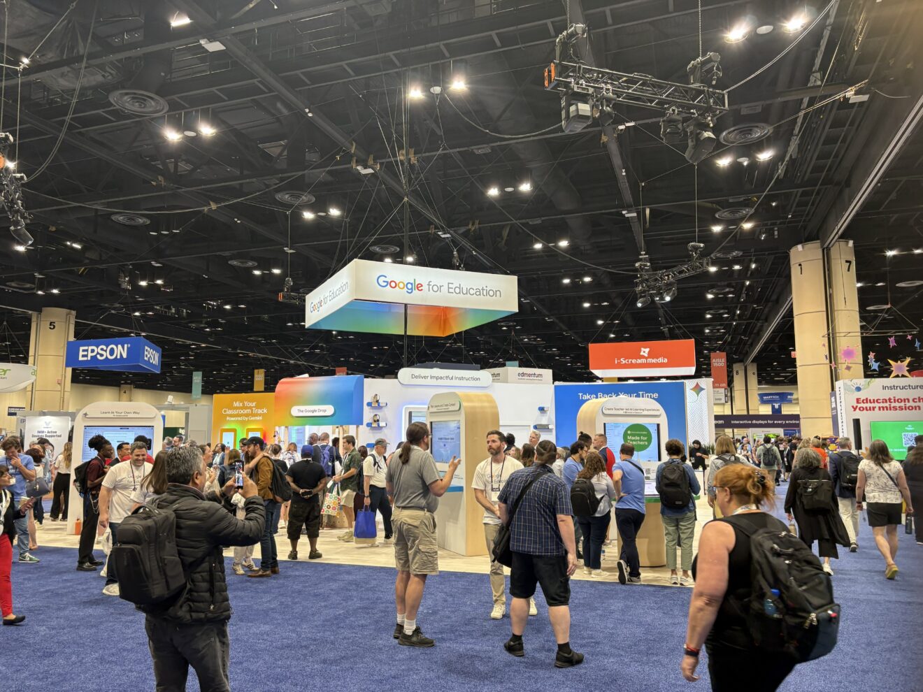 Exhibit floor at ISTE+ASCD 2026